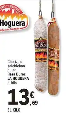 E.Leclerc La hoguera - chorizo o salchichon cular oferta