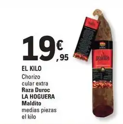 E.Leclerc La hoguera - chorizo cular extra raza duroc oferta