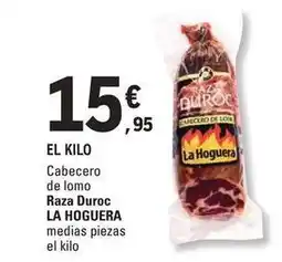 E.Leclerc La hoguera - cabecero de lomo raza duroc oferta