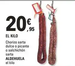 E.Leclerc Chorizo sarta dulce o picante o salchichon sarta oferta