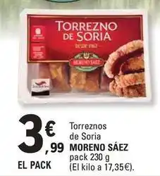E.Leclerc Sáez - torreznos de soria oferta