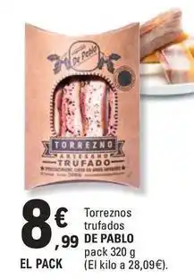 E.Leclerc De pablo - torreznos trufados oferta