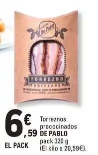 E.Leclerc De pablo - torreznos precocinados oferta