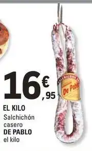 E.Leclerc De pablo - el kilo salchichón casero oferta