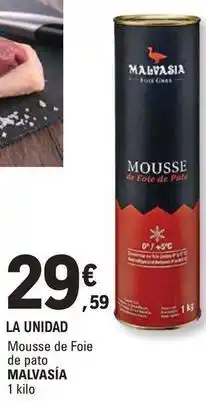 E.Leclerc Malvasia - mousse de foie de pato oferta