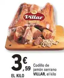 E.Leclerc Villar - codillo de jamon serrano oferta