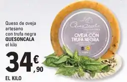 E.Leclerc Queso de oveja artesano con trufa negra oferta
