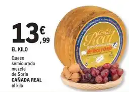 E.Leclerc Cañada real - queso semicurado mezcla de soria oferta