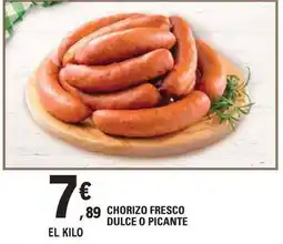E.Leclerc Chorizo fresco dulce o picante oferta