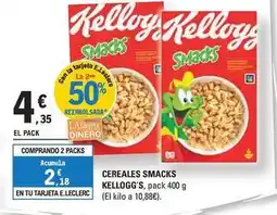 E.Leclerc Kellogg's - cereales smacks oferta