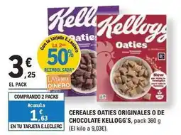 E.Leclerc Kellogg's - cereales oatiles originales o de chocolate oferta