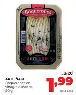 Alimerka Arteiñaki - arteinaki boquerones en vinagre alinados oferta