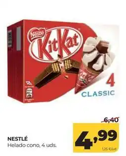 Alimerka Nestlé - helado cono oferta