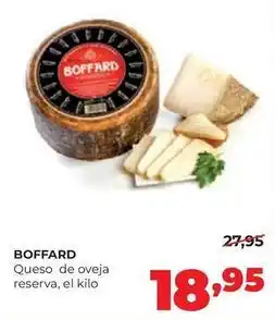 Alimerka Boffard - queso de oveja reserva oferta