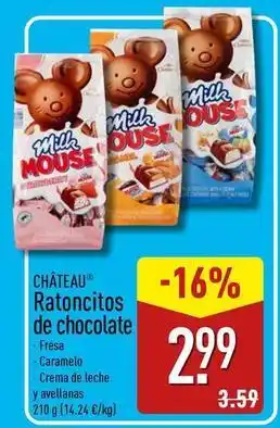 Caramelo - ratoncitos de chocolate