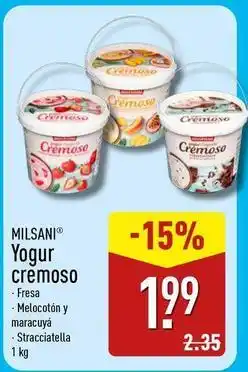 Milsani - yogur cremoso