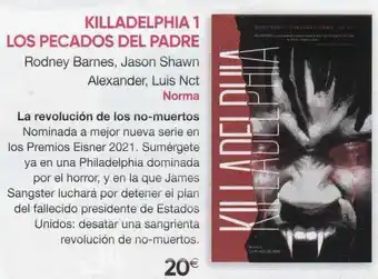 Fnac Killadelphia 1 los pecados del padre oferta
