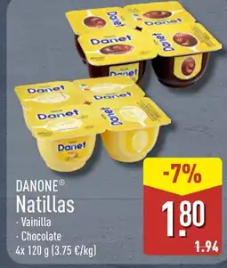 ALDI DANONE Natillas oferta