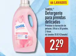ALDI TANDIL Detergente para prendas delicadas oferta