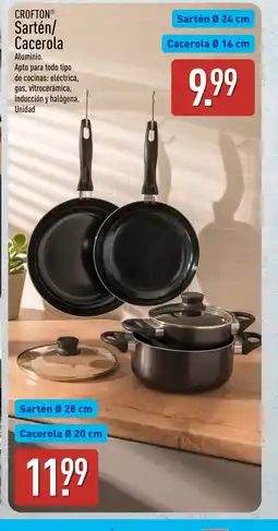 ALDI CROFTON Sartén/ Cacerola oferta