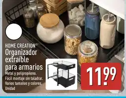 ALDI HOME CREATION Organizador extraíble para armarios oferta