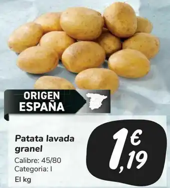 Carrefour Market Patata lavada granel oferta