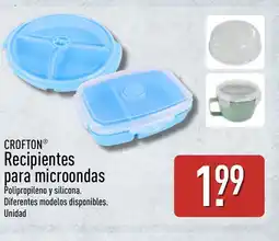 ALDI CROFTON Recipientes para microondas oferta