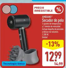 ALDI AMBIANO Secador de pelo oferta
