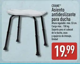 CRANE Asiento antideslizante para ducha