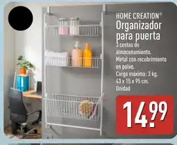 ALDI HOME CREATION Organizador para puerta oferta