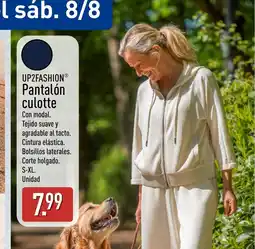 ALDI UP2FASHION Pantalón culotte oferta