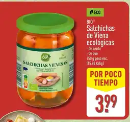 ALDI BIO Salchichas de Viena ecológicas oferta