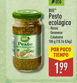 ALDI BIO Pesto ecológico oferta