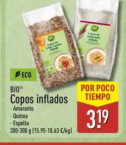 ALDI BIO Copos inflados oferta