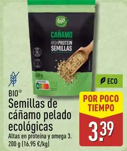 ALDI BIO Semillas de cáñamo pelado ecológicas oferta