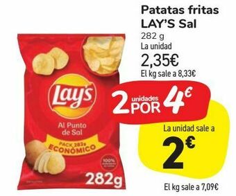 Carrefour Market Patatas fritas lay's sal oferta