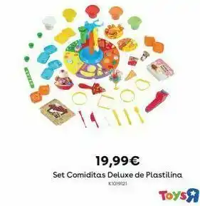 ToysRus 19,99€ set comiditas deluxe de plastilina toysrus k1019621 oferta