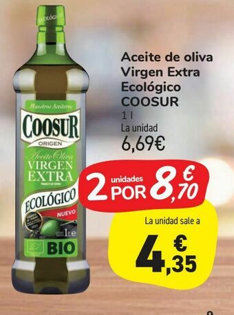 Aceite de oliva virgen extra coosur