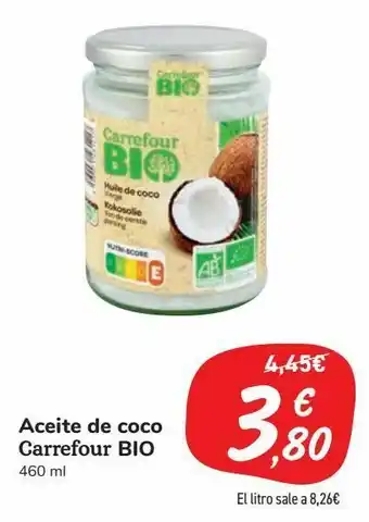 Carrefour Market Aceite de coco carrefour bio oferta