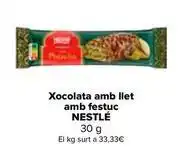 Carrefour Market Nestlé - chocolate con leche con pistacho oferta
