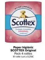 Carrefour Market Scottex - papel higienico original oferta
