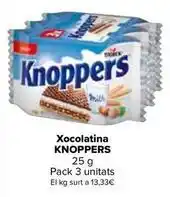 Carrefour Market Knoppers - chocolatina oferta