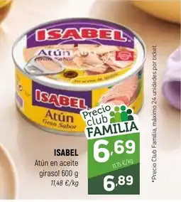 Coviran ISABEL Atún en aceite girasol oferta