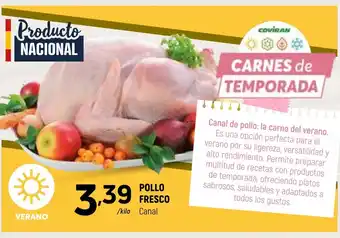 Coviran Pollo fresco oferta