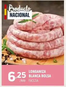 Coviran Longaniza blanca bolsa oferta