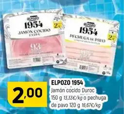 Coviran ELPOZO 1954 Jamón cocido Duroc oferta