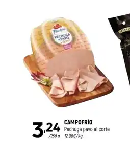 Coviran CAMPOFRÍO Pechuga pavo al corte oferta