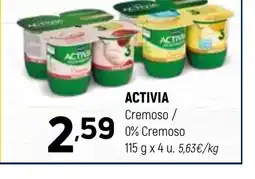 Coviran ACTIVIA Cremoso / 0% Cremoso oferta