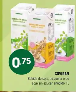 Coviran COVIRAN Bebida de soja, de avena o de soja sin azúcar añadido oferta