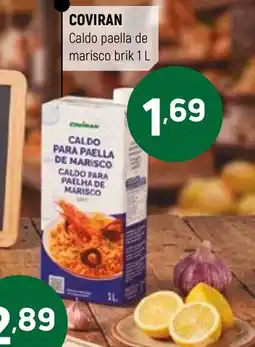 Coviran COVIRAN Caldo paella de marisco brik oferta